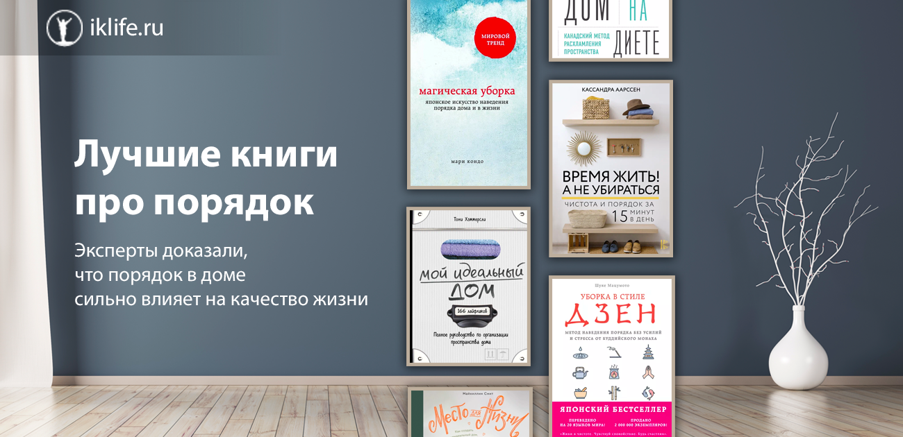 ТОП-10 Лучшие книги про порядок в доме и в жизни для взрослых и детей